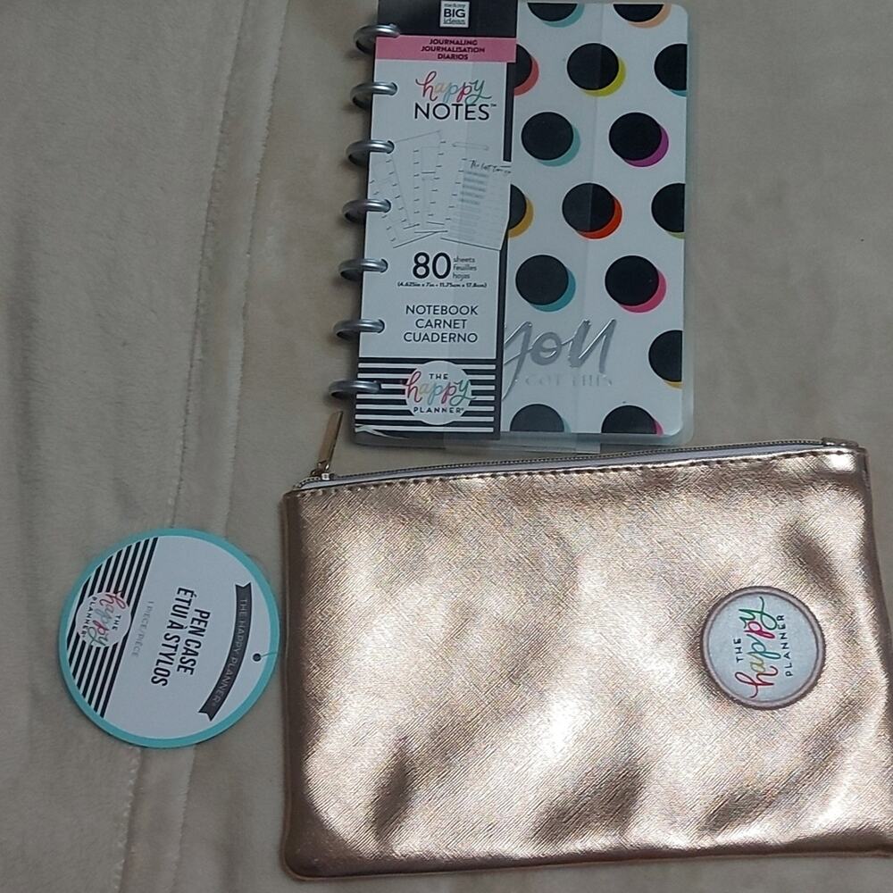 Happy Planner Writing Bundle NEW With Conditions Notebook Carry Case Journaling